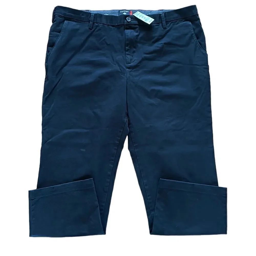NEW Dockers Mens Black Pants